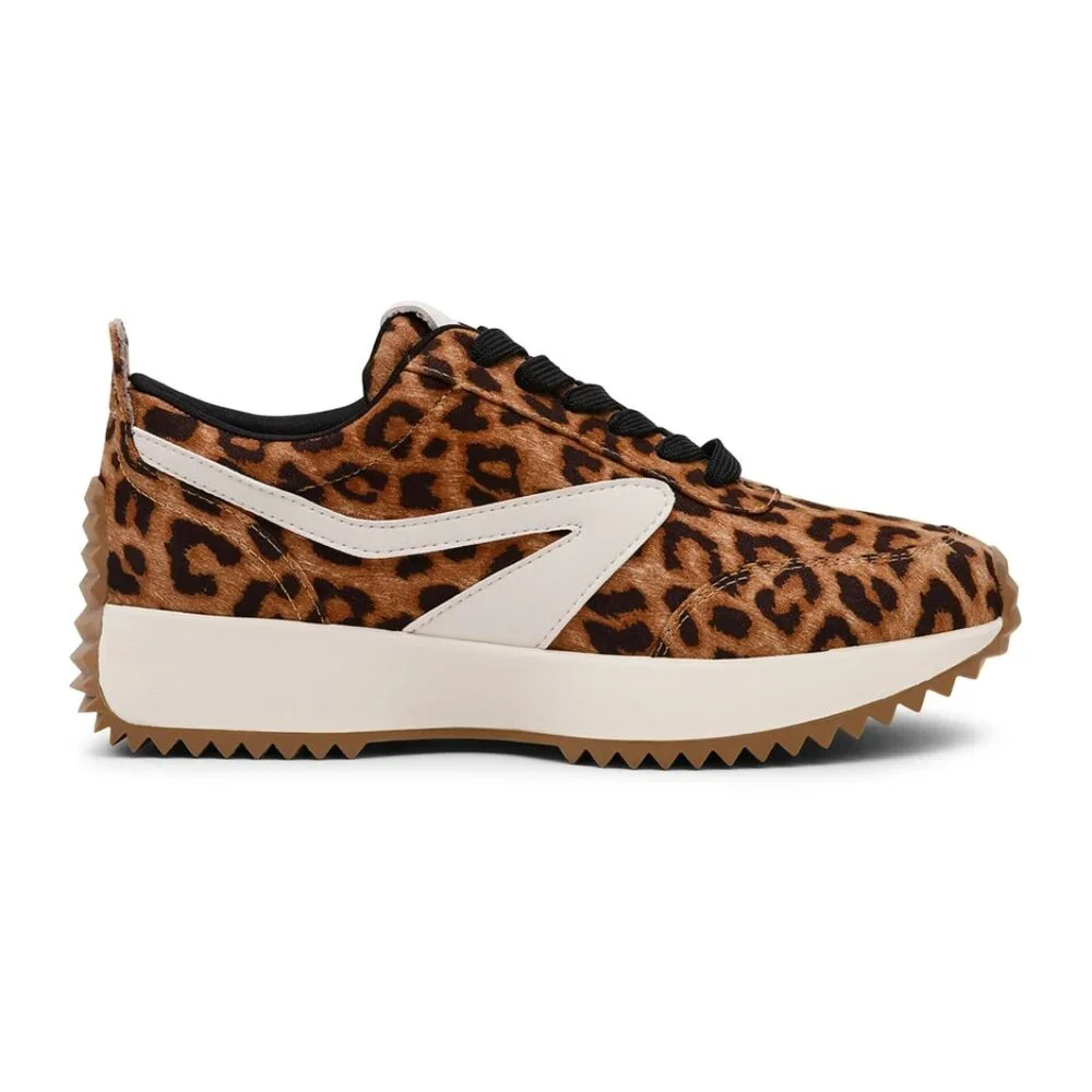 NEW! DV DOLCE VITA BRAIDEN LEOPARD SNEAKER - Picture 2 of 4